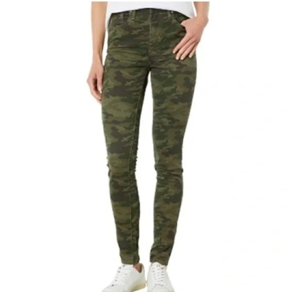 Levi's 721 High Rise Skinny Camouflage Jeans